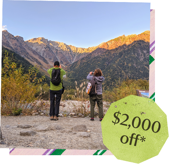 Must-see Japan - $2000 off